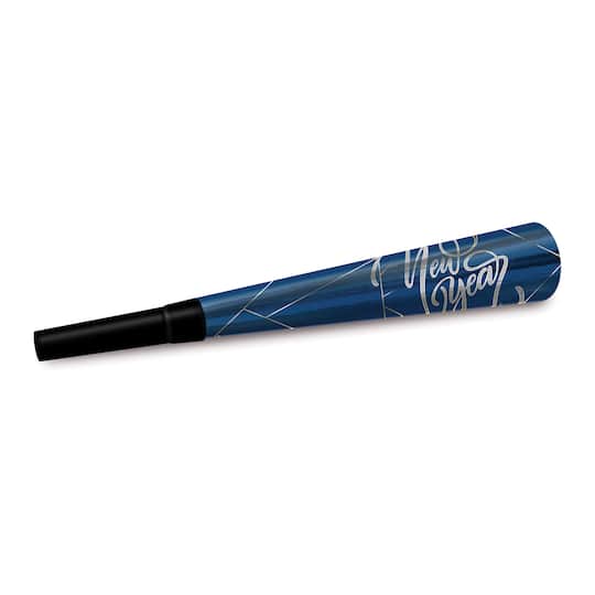 Beistle 9" Midnight Blue New Year Horns, 100ct.